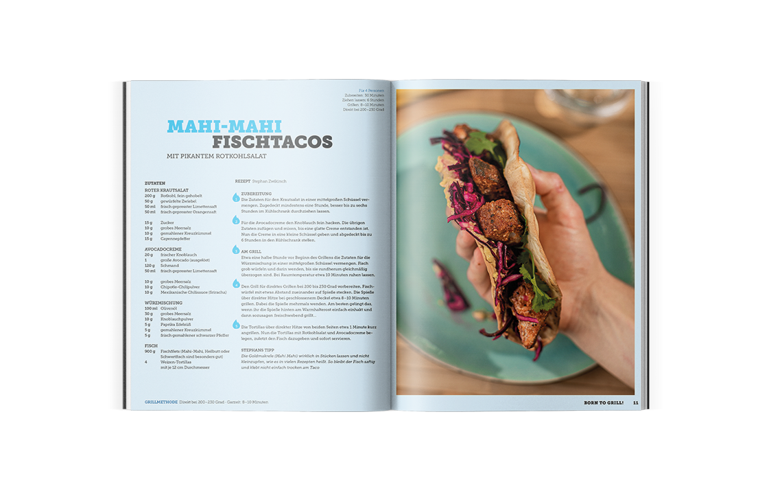 FIRE&FOOD Bücher Born to Grill gebunden Grillbuch
