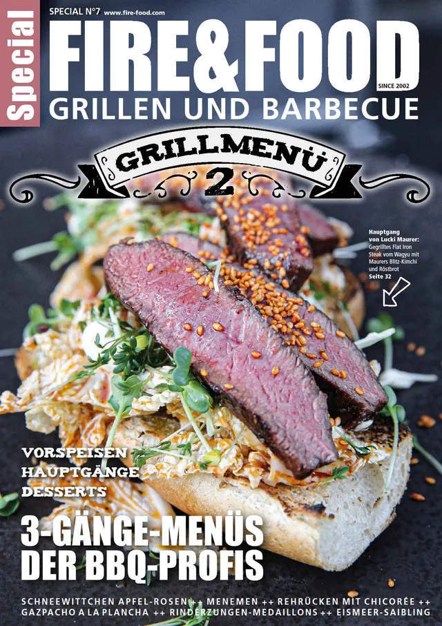 FIRE&FOOD Special No.7 Grillmenü 2 E-Book Download