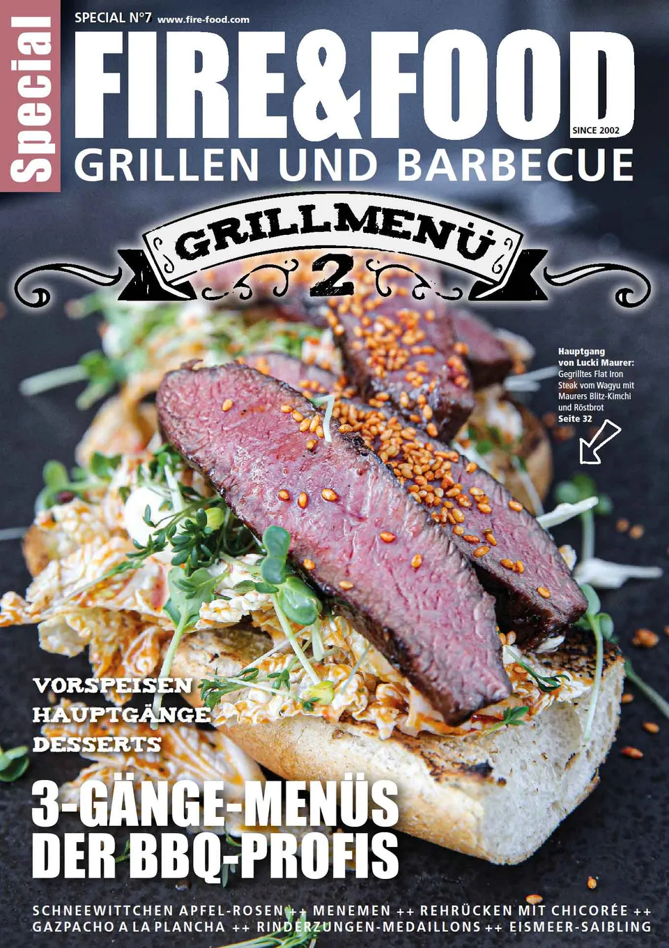 FIRE&FOOD Special No.7 Grillmenü 2 E-Book Download
