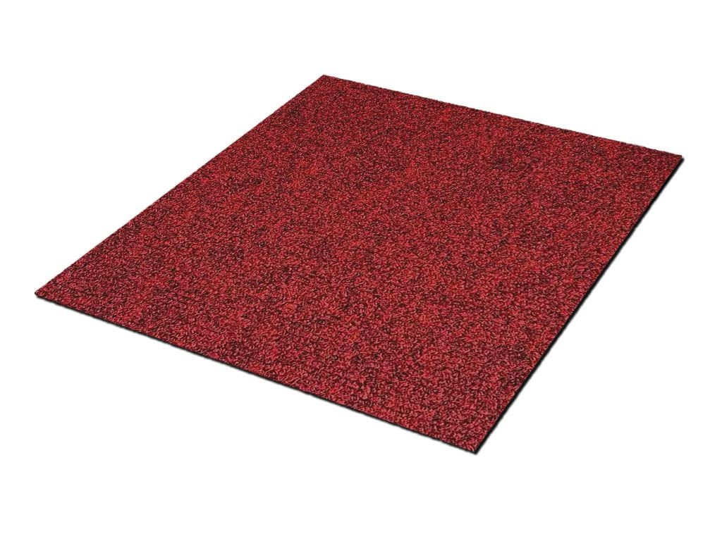HPFloor Jersey Teppichfliese 50x50 cm rot selbstliegend