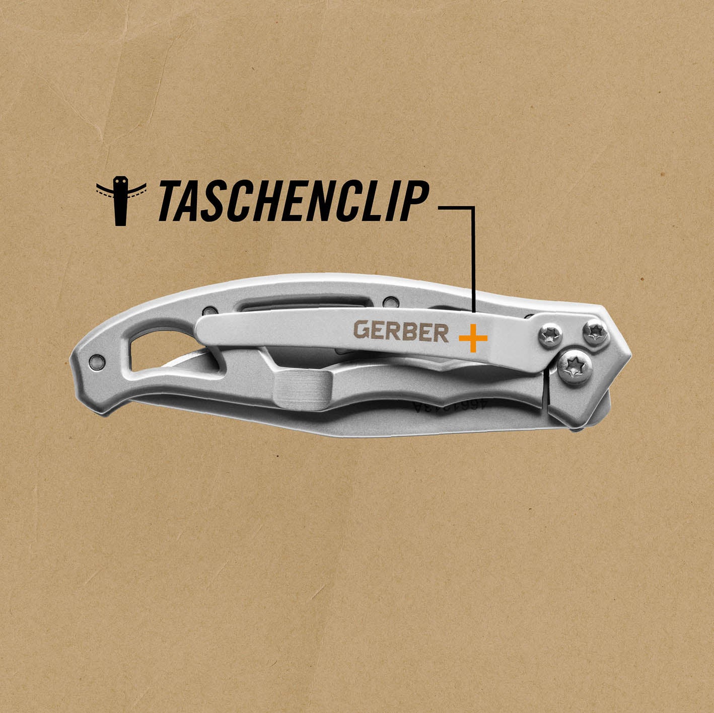 Gerber Paraframe Mini FE Taschenmesser Edelstahl 5,4 cm