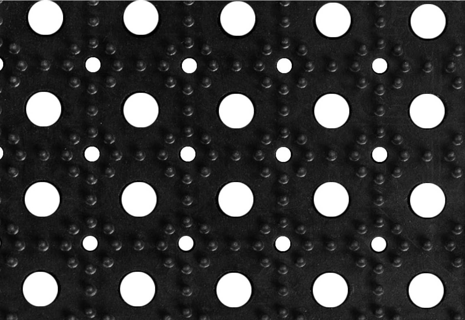 HPFloor Rubber Mats Ringgummimatte 100x150 Wabenmatte Gummi