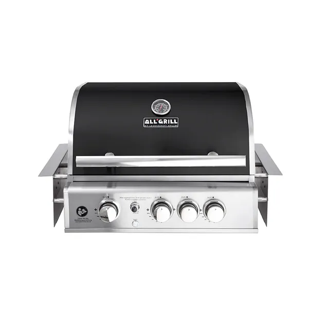 AllGrill Chef M Black Built-in Gasgrill 3-flammig Air System