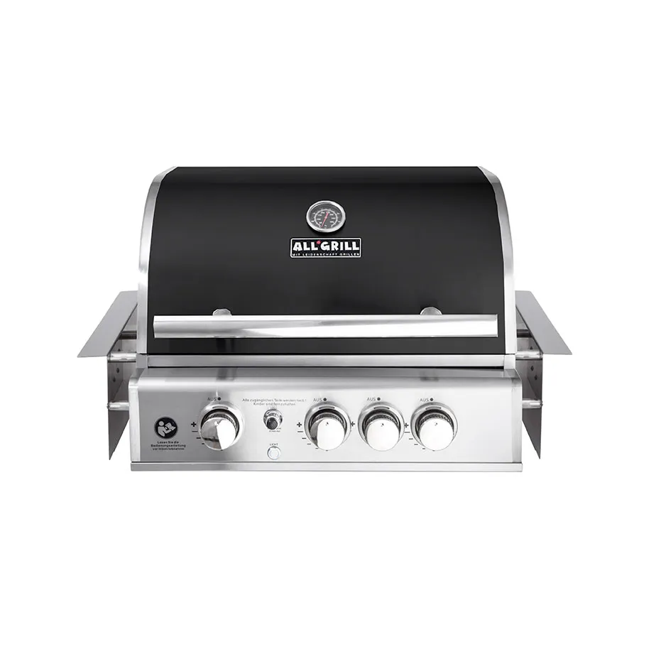 AllGrill Chef M Black Built-in Gasgrill 3-flammig Air System