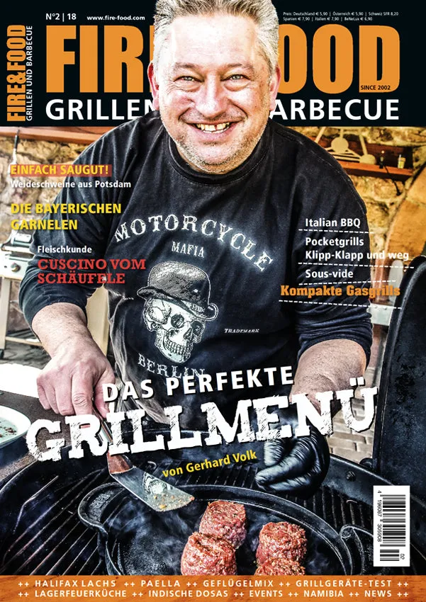 FIRE&FOOD Einzelausgaben 2018/02 Magazin Digitalausgabe 100 Seiten