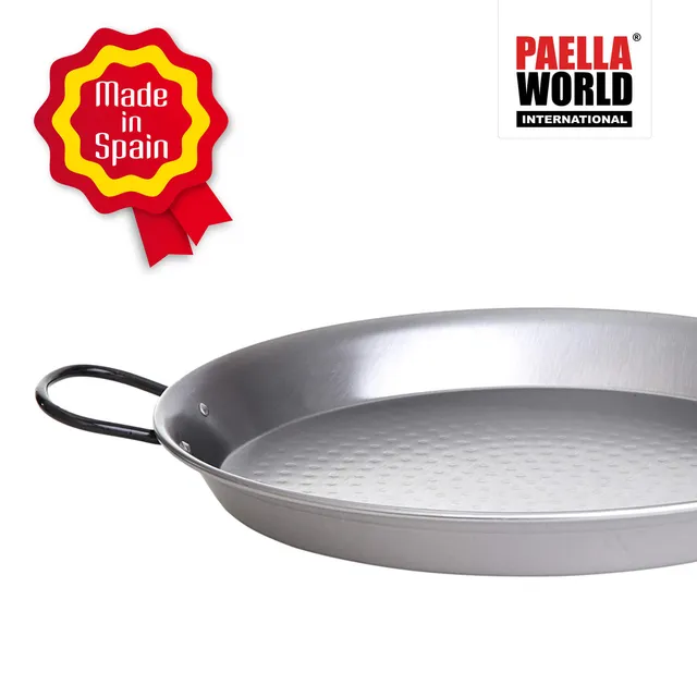 AllGrill Paella World Paellapfanne Stahl Ø 28 cm poliert
