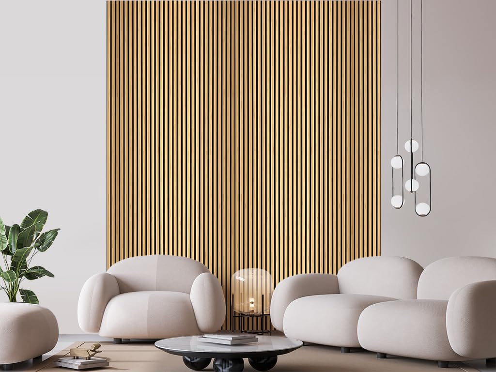 HPFloor Acoustic Panels Bambus 290x60 Natur Braun Hell