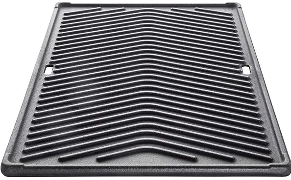 AllGrill Grillzubehör Gussgrillplatte 30x46 cm Gusseisen