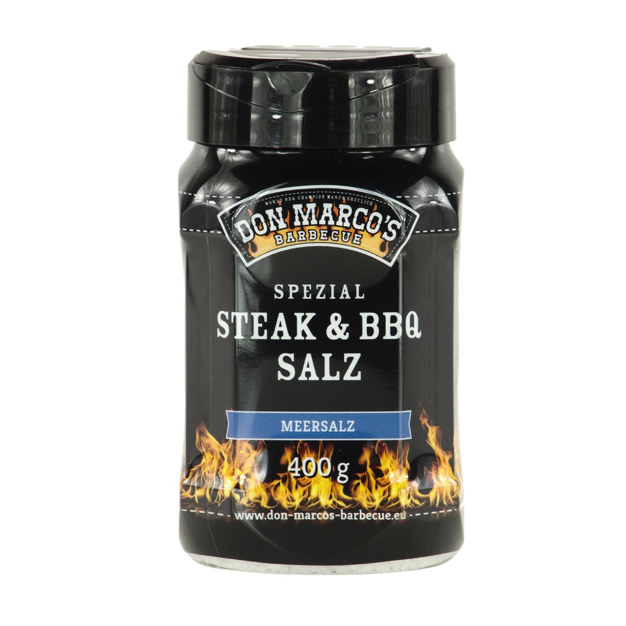 Don Marco's Steak BBQ Salz Meersalz 400g Streudose vegan
