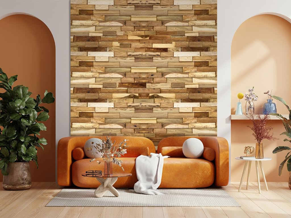HPFloor Wall Paneling Teak Orchid 50x20 Wandverkleidung 10er
