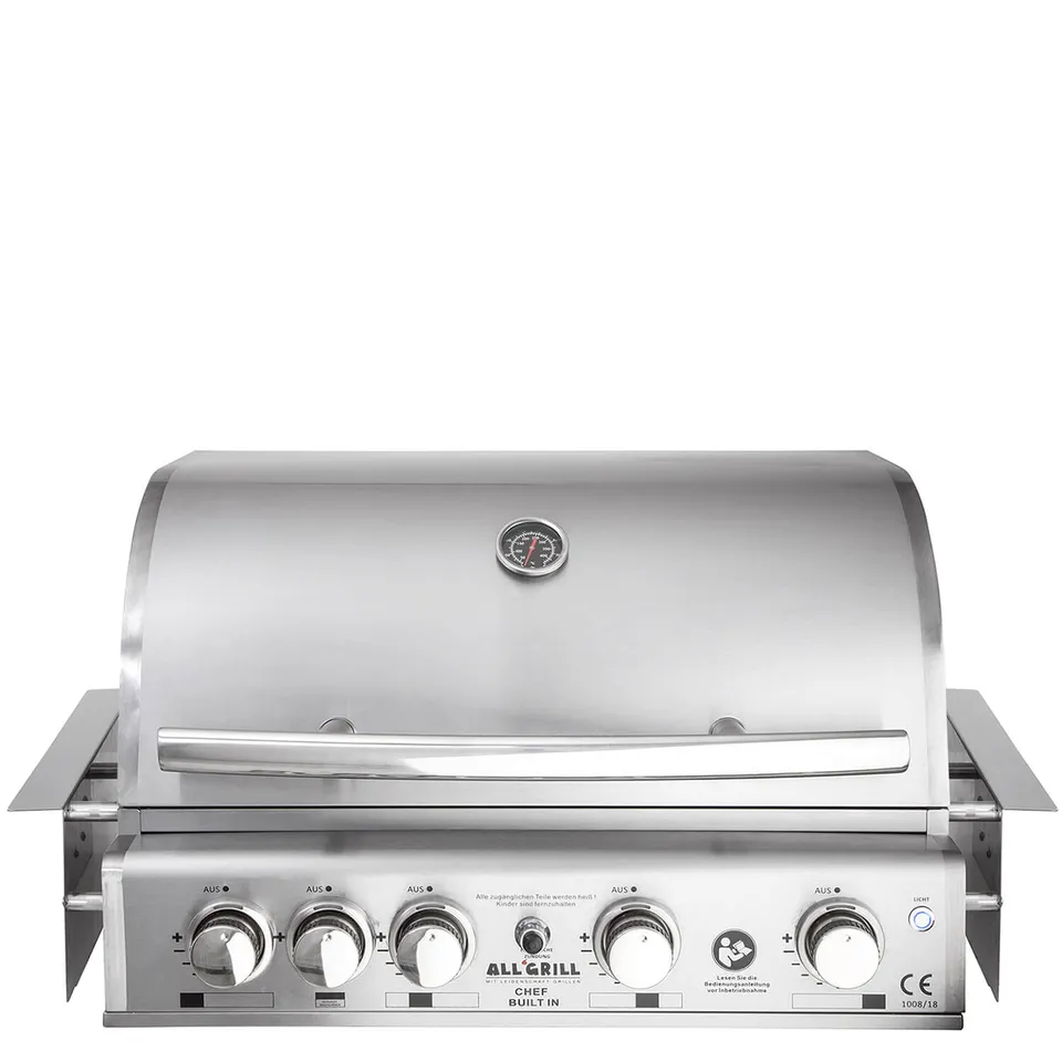 AllGrill Chef Built-In Top-Line L Einbaugrill Edelstahl 17,5 kW