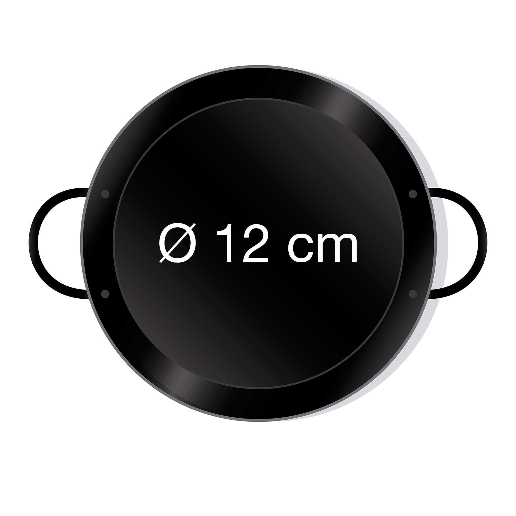 AllGrill Paella World Paellapfanne emailliert 12 cm Valenciana