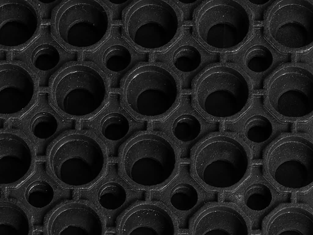 HPFloor Ringgummimatte Wabenmatte 90x150 cm 14 mm ölfest