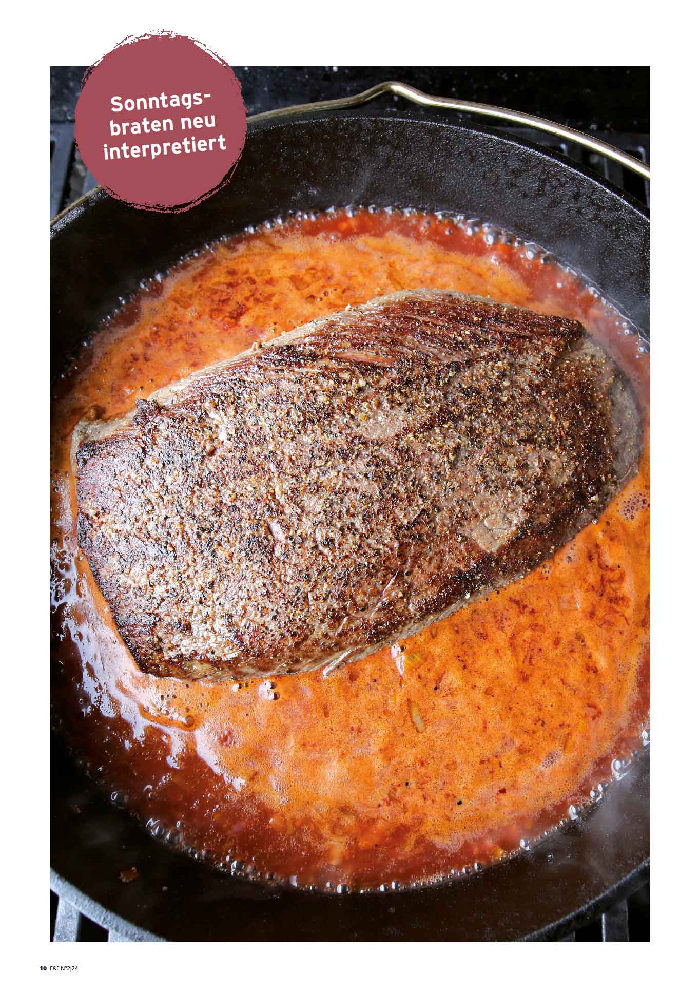 FIRE&FOOD Einzelausgaben 2024/02 Magazin Printausgabe Braten
