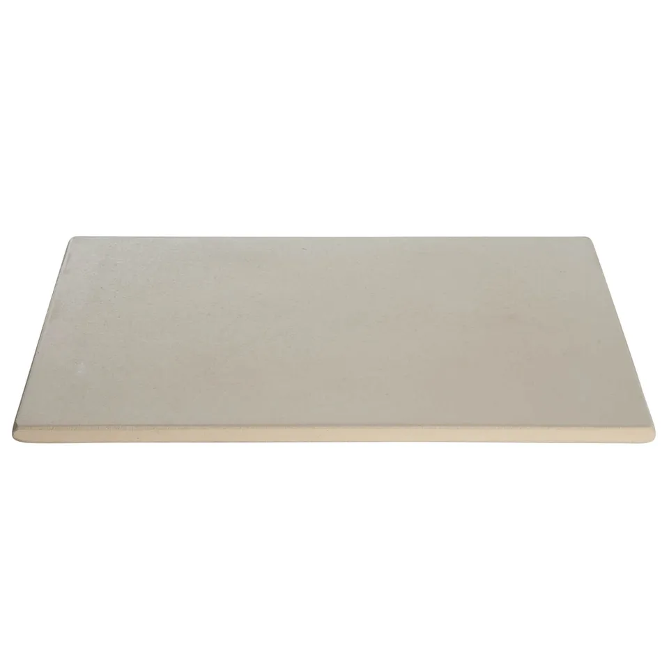 AllGrill Grillzubehör Pizzastein 41x36 cm Cordierit