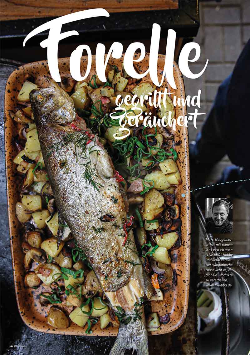 FIRE&FOOD 02/2021 Grillmagazin Printausgabe Frühjahr