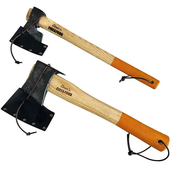 FIRE&FOOD Axt Tiny 300g Handbeil Kohlenstoffstahl Kornelkirsche