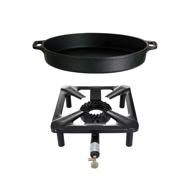 AllGrill Hockerkocher Set klein Ø 40 cm ohne Zündsicherung