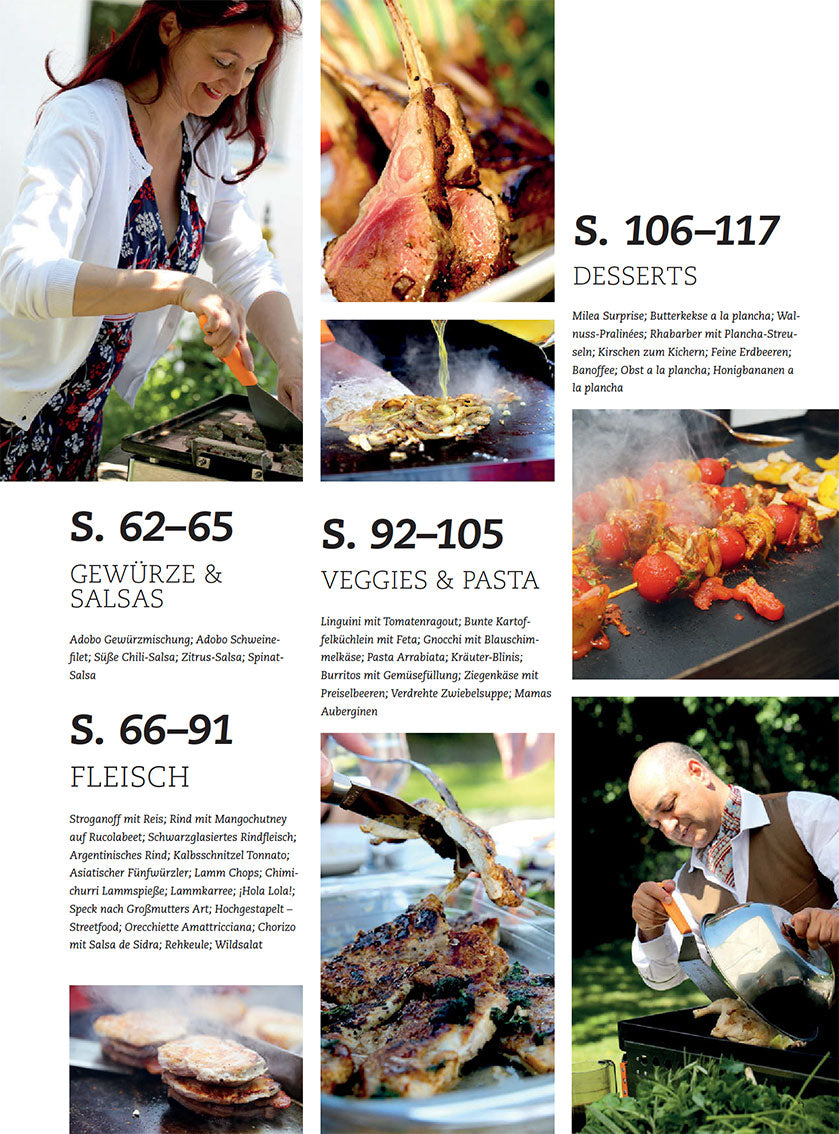 FIRE&FOOD Bookazine No.4 Plancha Grillbuch Printausgabe 60 Rezepte