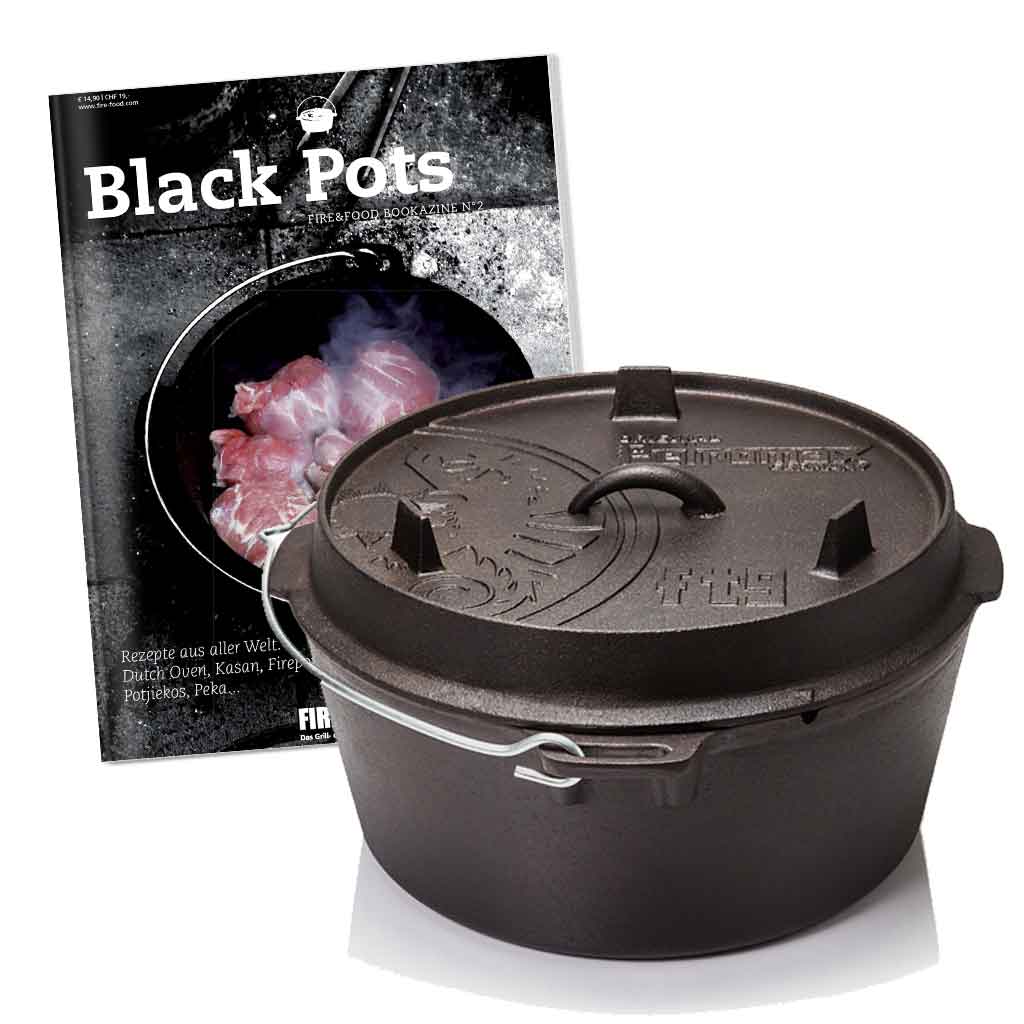Petromax Feuertopf ft9-t Dutch Oven Gusseisen ohne Füße