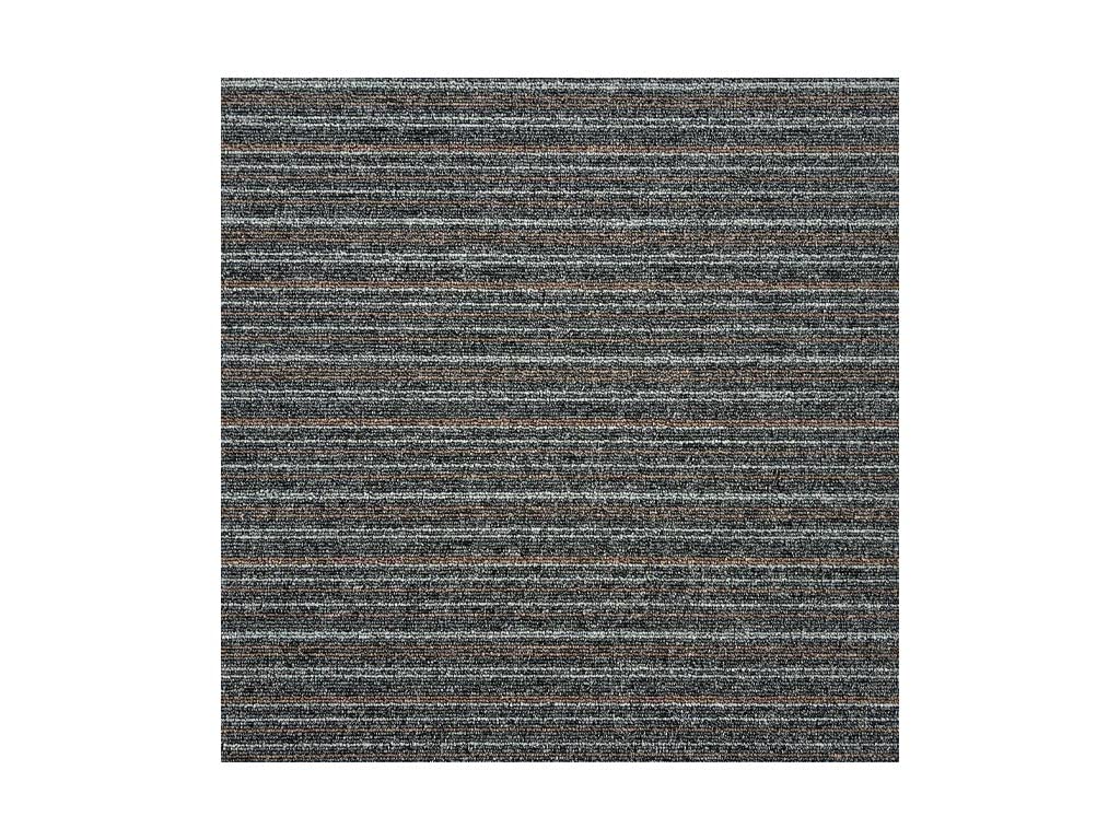 HPFloor Madison Stripe Teppichfliesen 50x50 cm Blau