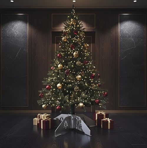ChattenGlut Christbaumständer Edelstahl 721mm Designer