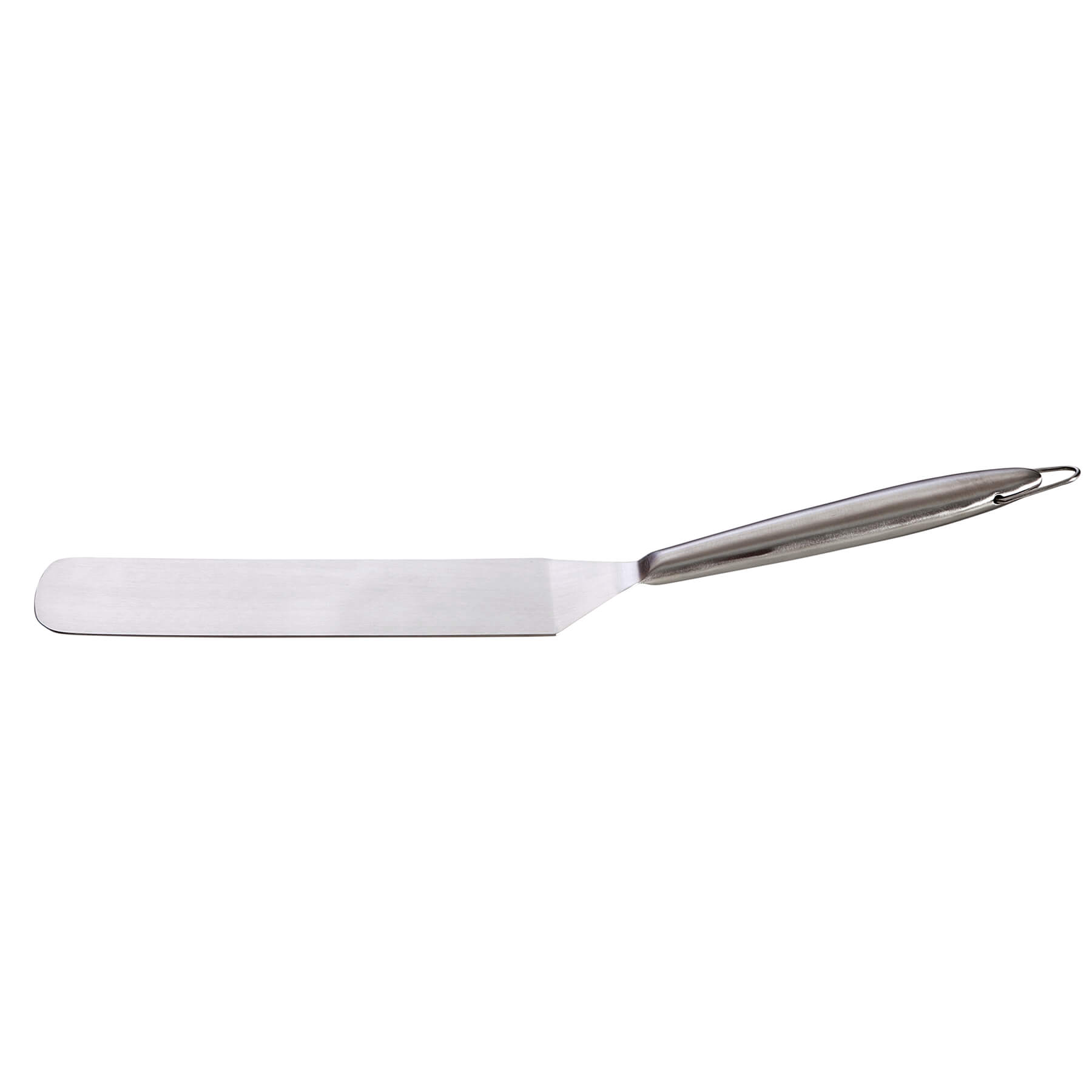 AllGrill Grillzubehör BBQ Spachtel Edelstahl 45 cm