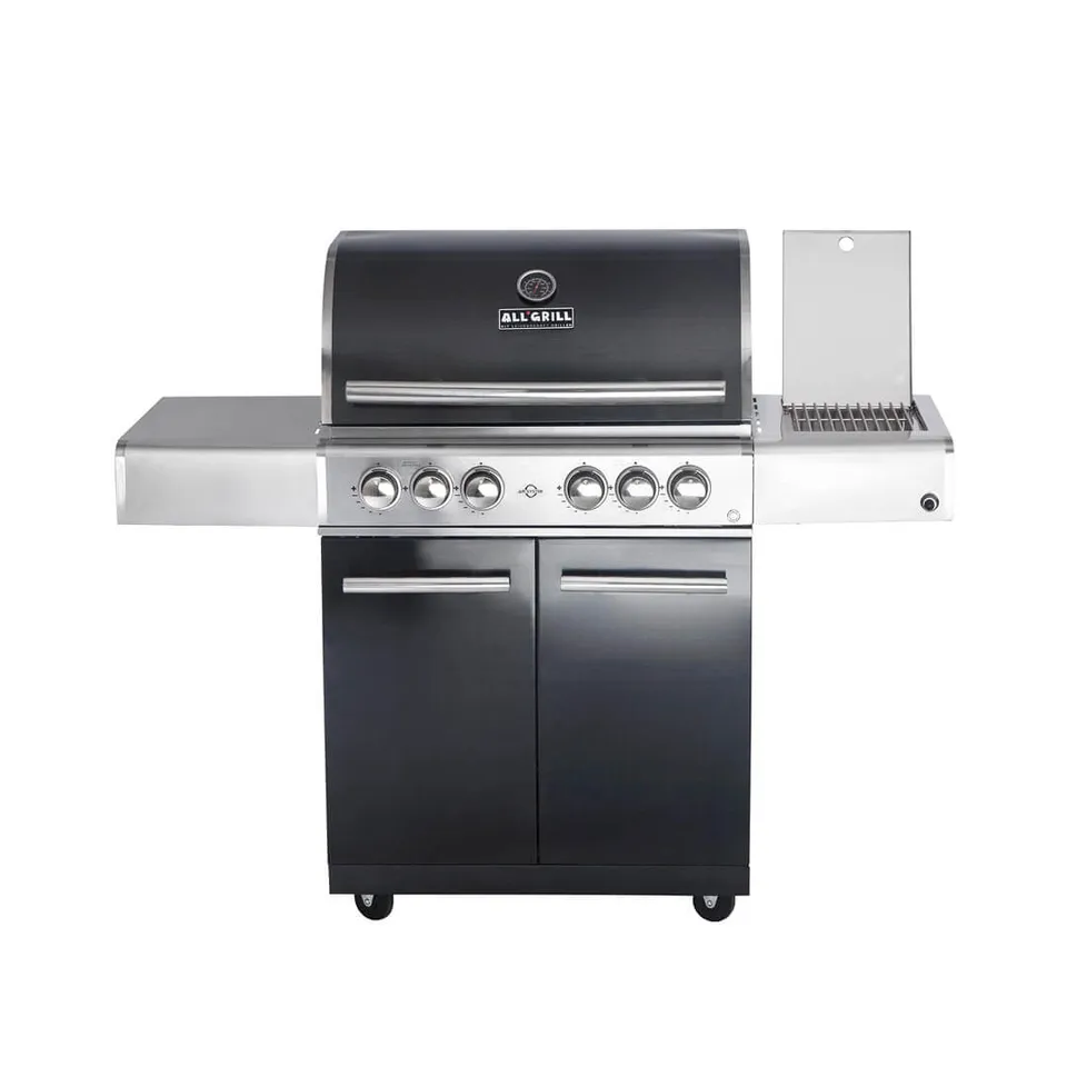 AllGrill Chef Modular S1 L Gasgrill black 4-Brenner 20,7 kW