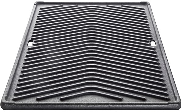 AllGrill Grillzubehör Gussgrillplatte 30x46 cm Gusseisen