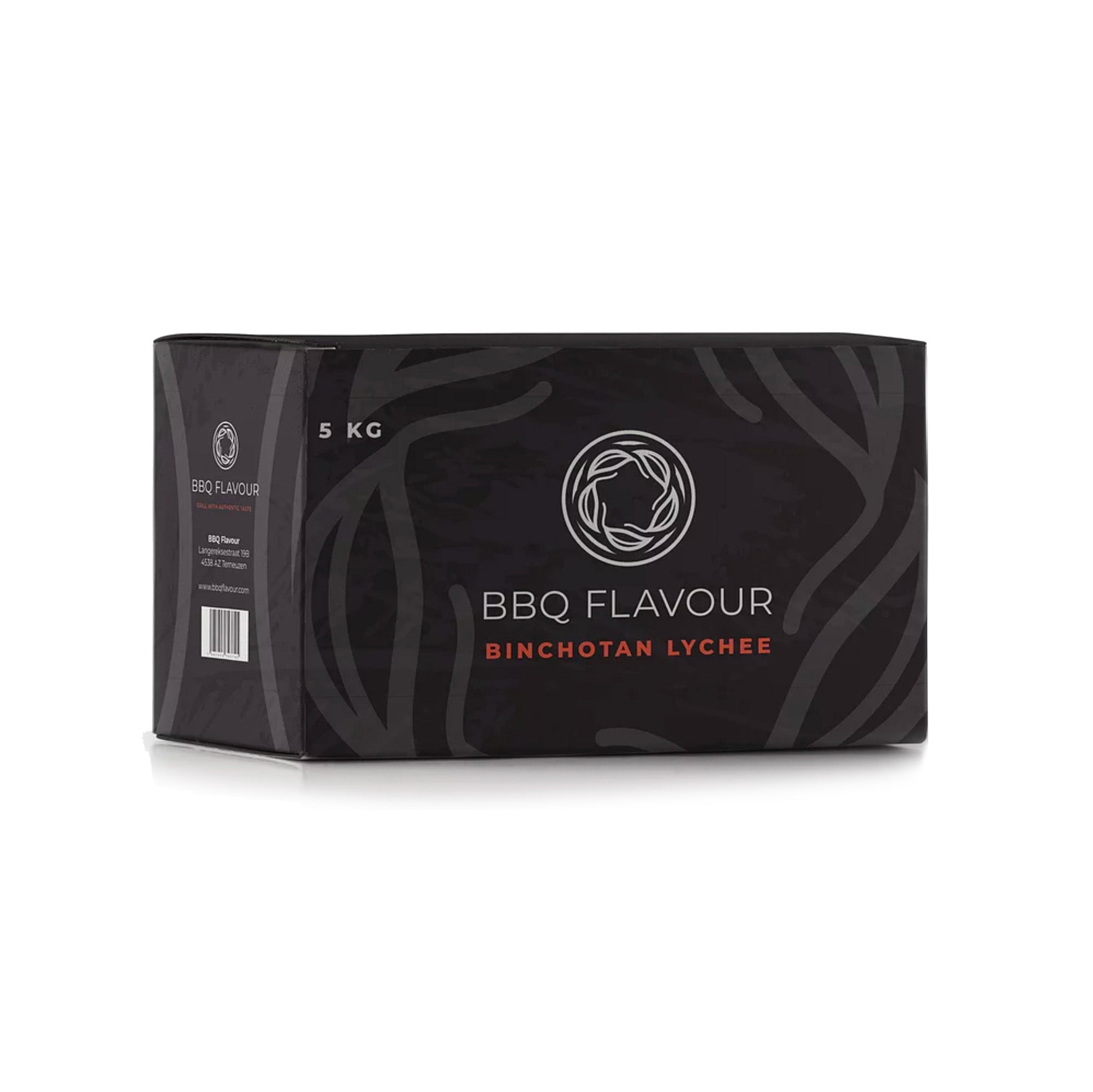 FIRE&FOOD Binchotan Lychee Holzkohle 5 kg weiß