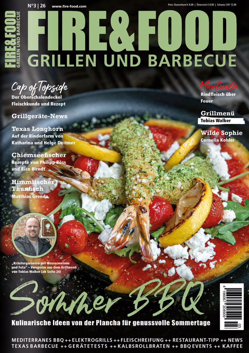 FIRE&FOOD Abo Print-Abo Kombi-Abo Jahresabo 4 Ausgaben