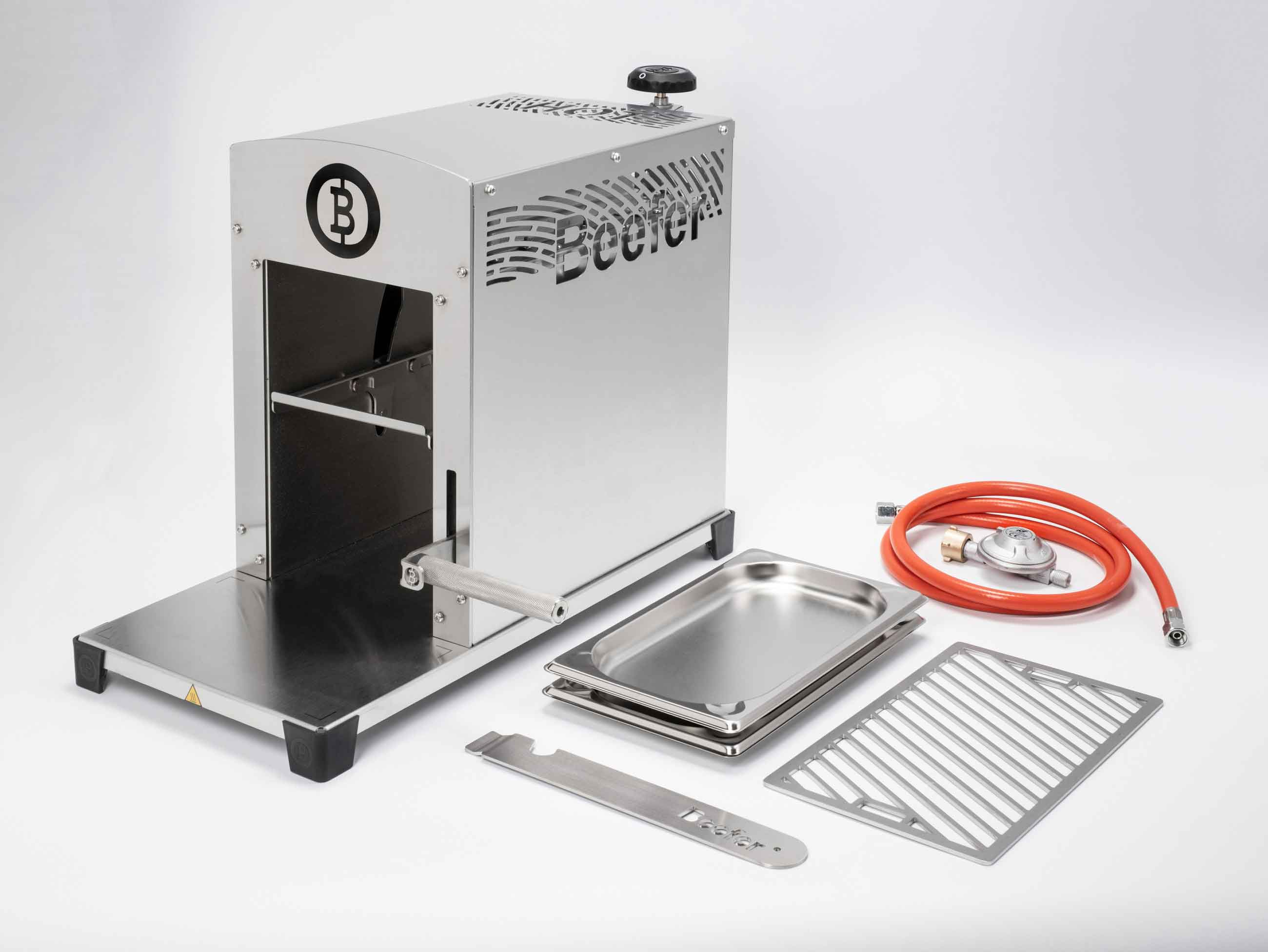 Beefer Pro II Oberhitzegrill 800 Grad Edelstahl Steakgrill