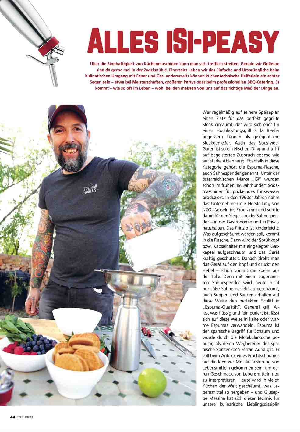FIRE&FOOD Einzelausgaben Magazin 2023/02 Printausgabe Grillrezepte