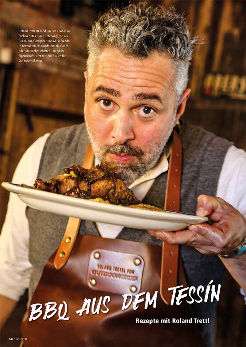 FIRE&FOOD Einzelausgabe 2019/02 Grillmagazin Printausgabe 100 Seiten