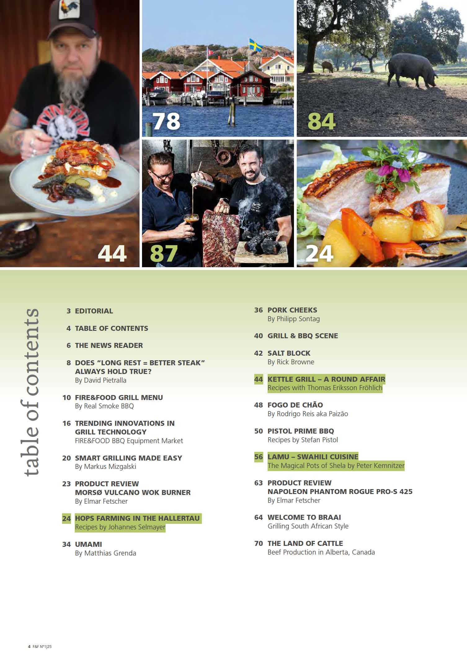 FIRE&FOOD 2025/01 Magazin International PDF Download
