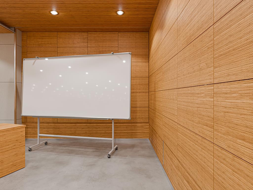 HPFloor Sento Akustikpaneele Bambus 122x60 cm 2er-Set hellbraun