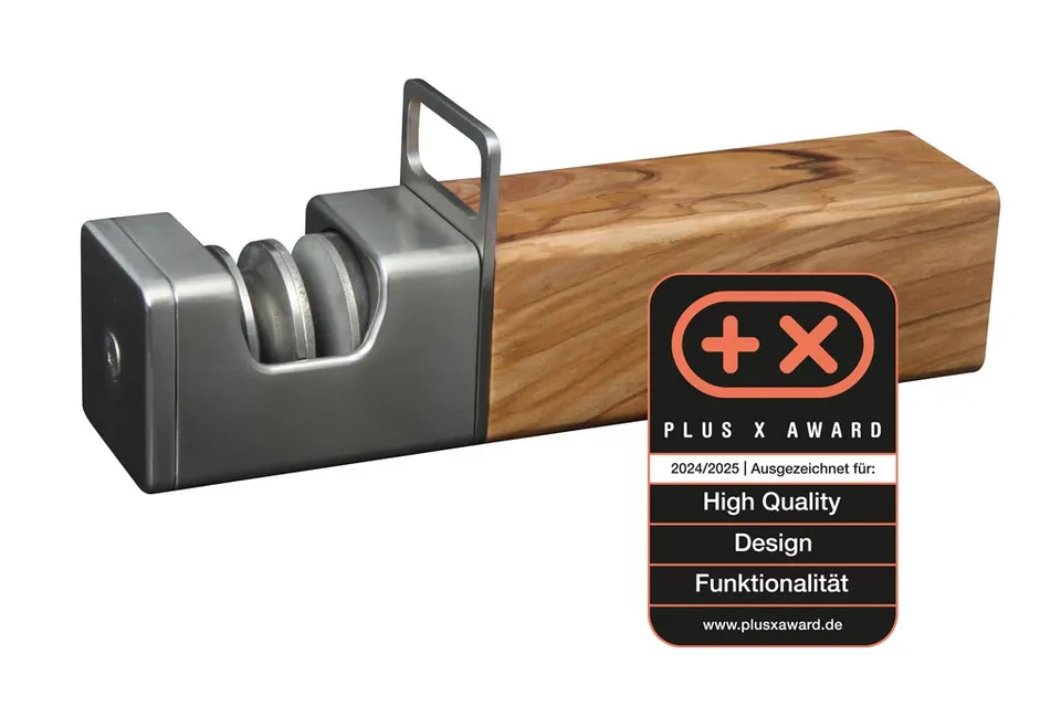 Seecode Diamant Wet & Dry Premium Messerschärfer Olivenholz