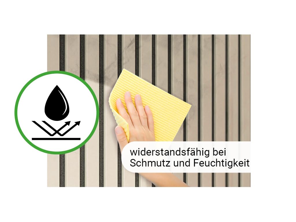 HPFloor Acoustic Panels Akustikpaneele 240x60 Beige Eiche