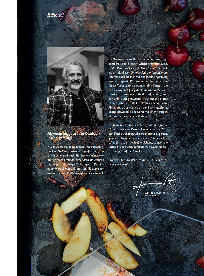 FIRE&FOOD Bookazine No.4 Plancha Grillbuch Printausgabe 60 Rezepte
