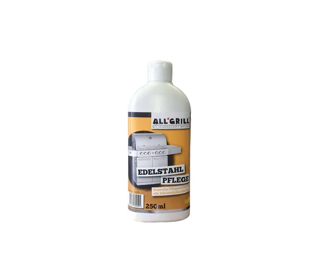 AllGrill Grillzubehör Edelstahlpflege 250 ml PE-Flasche Glanzschutz