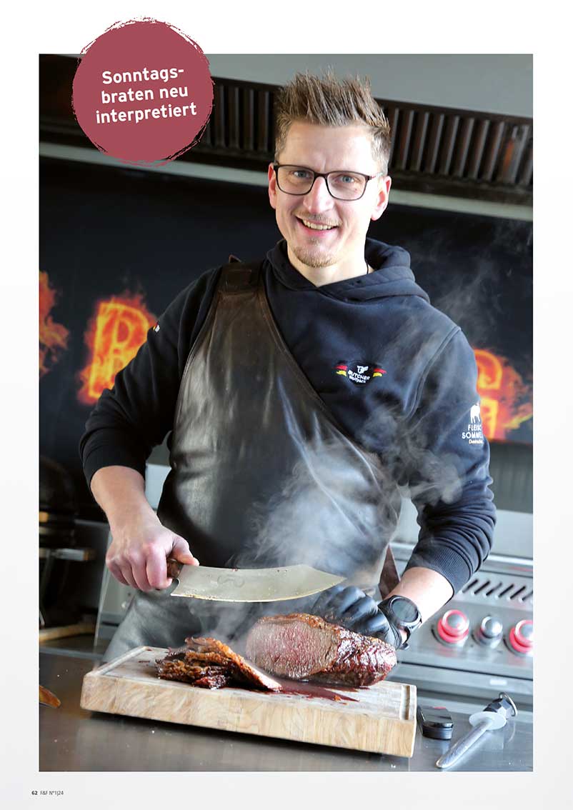 FIRE&FOOD Einzelausgaben 2024/01 Magazin Printausgabe Räuchern