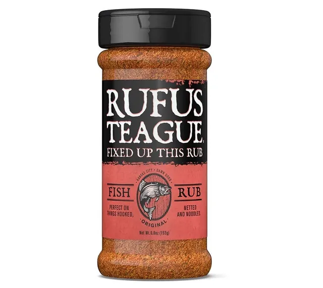 Rufus Teague Fish Rub Fischgewürz 193 g im Streuer